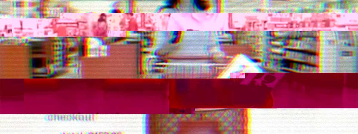 Still image taken from the Microsoft Future Vision of Retail, circa 2010